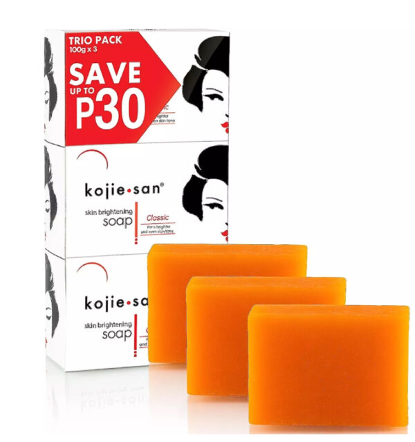 Kojie san kojic soap 100g x 3